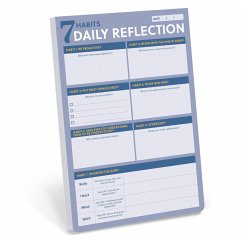 Cover 7 Habits Daily Reflection Notepad