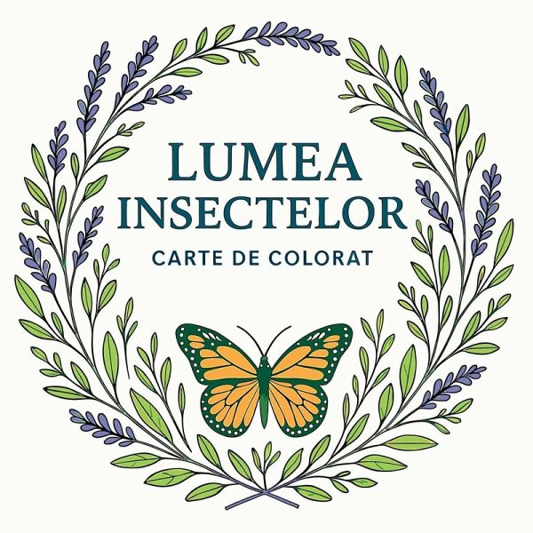 Lumea Insectelor - Carte de colorat