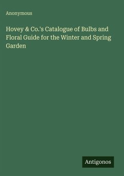 Cover Hovey & Co.'s Catalogue of Bulbs and Floral Guide for the Winter and Spring Garden