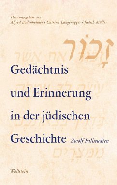 Cover Gedächtnis und Erinnerung in der jüdischen Geschichte
