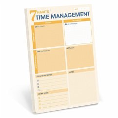 Cover 7 Habits Time Management Notepad