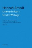 Kleine Schriften I / Shorter Writings I