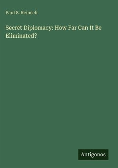 Cover Secret Diplomacy: How Far Can It Be Eliminated?