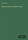 Standard American Billiard Tables