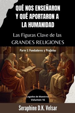 Cover Qué nos enseñaron y qué aportaron a la humanidad Las Figuras Clave de las Grandes Religiones. Parte I