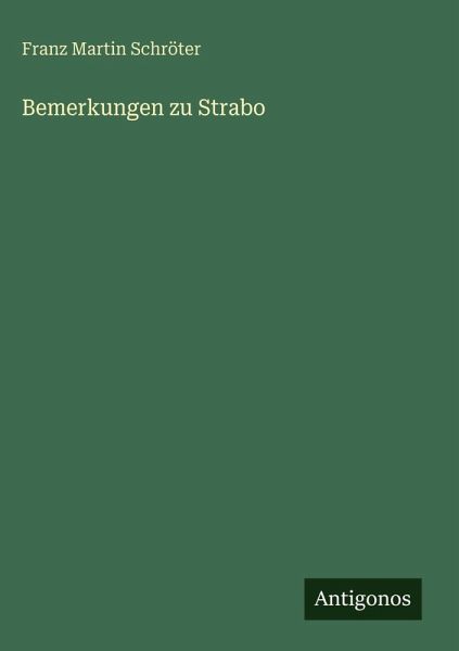 Bemerkungen zu Strabo