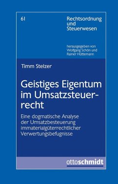 Cover Geistiges Eigentum im Umsatzsteuerrecht