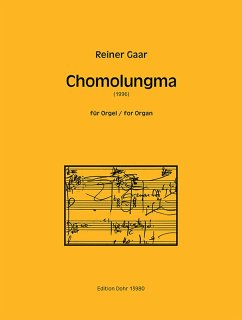 Cover Chomolungma für Orgel