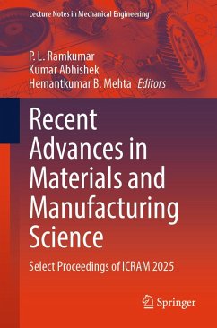 Recent Advances in Materials and Manufacturing Science (eBook, PDF)