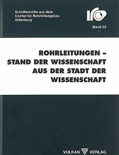 Cover Rohrleitungen - Stand der Wissenschaft aus der Stadt der Wissenschaft (eBook, PDF)