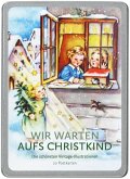 Wir warten aufs Christkind Postkarte VE 20