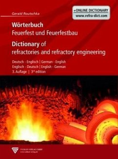 Cover Wörterbuch Feuerfest und Feuerfestbau / Dictionary of refractories and refractory engineering (eBook, PDF)