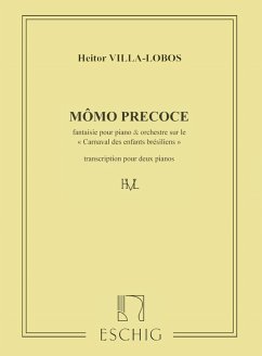 Cover Mômo precoce pour piano et orchestre pour 2 pianos partition