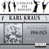 Aufsätze 1914-1925 - Teil 12 (MP3-Download)