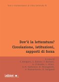 Dov'è la letteratura? Circolazione, istituzioni, rapporti di forza (eBook, ePUB)