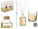 Set Mikado Kerze 100ml Kerze 30h Vanille