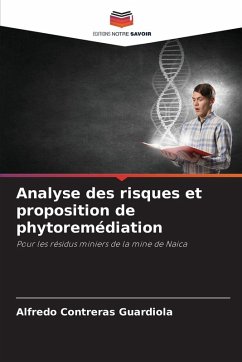 Cover Analyse des risques et proposition de phytoremédiation