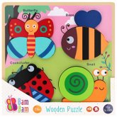 Bam Bam Holzgartenpuzzle 30x30x2 Folie 35