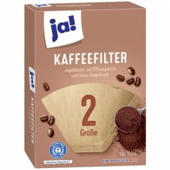 Ja! kaffeefilter 2, 100er Pack