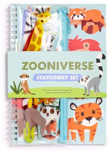 Cover Ring-Notizbuch mit Huelle und 6 Papierartikeln