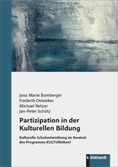 Cover Partizipation in der Kulturellen Bildung