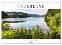 Sauerland - Land der tausend Berge (Wandkalender 2026 DIN A3 quer), CALVENDO Monatskalender