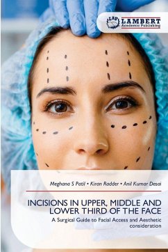 INCISIONS IN UPPER, MIDDLE AND LOWER THIRD OF THE FACE INCISIONS IN UPPER, MIDDLE AND LOWER THIRD OF THE FACE