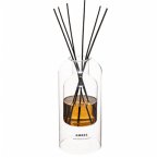Ilan Diffusor aus bernsteinfarbenem Glas, 500 ml,
