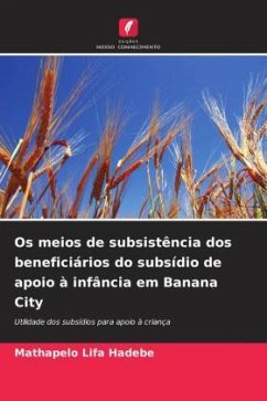 Os meios de subsistência dos beneficiários do subsídio de apoio à infância em Banana City - Hadebe, Mathapelo Lifa