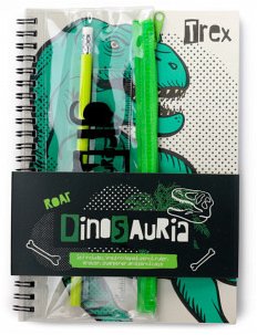 Cover Ringnotizbuch und Etui mit 6 Papierartikeln