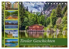 Cover Tiroler Geschichten - Zwischen Innsbruck, Bergen und stillen Seen (Tischkalender 2026 DIN A5 quer), CALVENDO Monatskalender