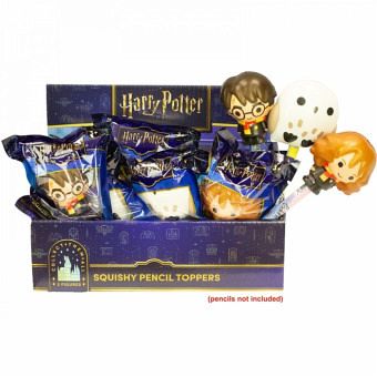 Harry Potter Squishy Bleistift Topper 3 sortiert i Harry Potter Squishy Bleistift Topper 3 sortiert i