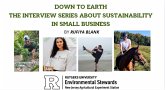 Down to Earth - The Interview Series About Sustainability in Small Business (Sustainability guides, #1) (eBook, ePUB)