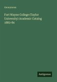Fort Wayne College (Taylor University) Academic Catalog 1883-84
