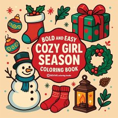 Cover Bold & Easy Cozy Girl Season Coloring Book