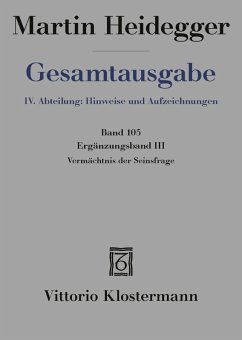 Cover Vermächtnis der Seinsfrage