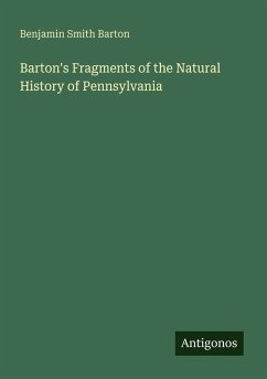 Cover Barton's Fragments of the Natural History of Pennsylvania