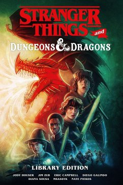 Cover Stranger Things and Dungeons & Dragons Library Edition