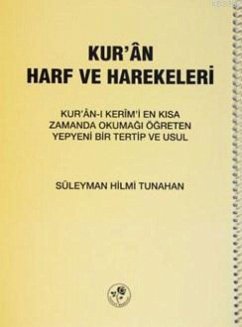 Kuran Harf ve Harekeleri Spiralli Kücük - Hilmi Tunahan, Süleyman