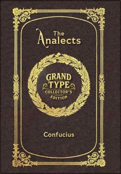 Cover The Analects (Grand Type Collector's Edition) (Laminated Hardback with Jacket) Large Print