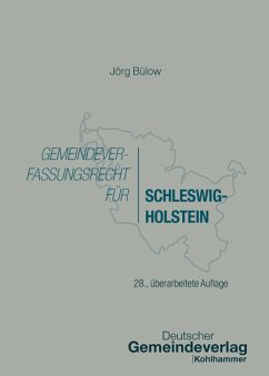Cover Gemeindeverfassungsrecht für Schleswig-Holstein