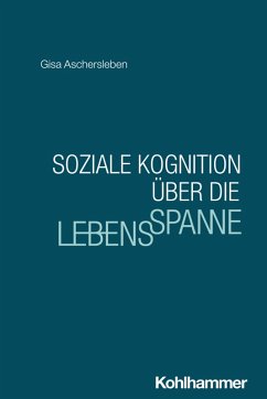 Cover Soziale Kognition über die Lebensspanne