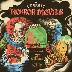 Classic Horror Movies 2027 Wall Calendar - Diseño, Ricardo
