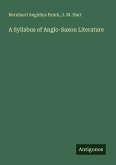 A Syllabus of Anglo-Saxon Literature