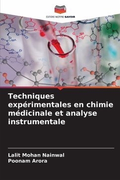 Cover Techniques expérimentales en chimie médicinale et analyse instrumentale