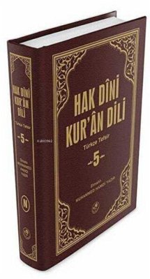 Hak Dini Kuran Dili Cilt 5 Ciltli - Muhammed Hamdi Yazir, Elmalili