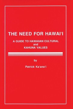 Cover The Need for Hawaii