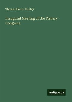 Cover Inaugural Meeting of the Fishery Congress