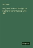 Forty-First Annual Catalogue and Register of Howard College 1882 - 1883