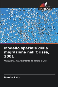 Modello spaziale della migrazione nell'Orissa, 2001 - Rath, Munlin